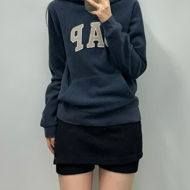 Gap 갭 네이비 플리스 후드티 