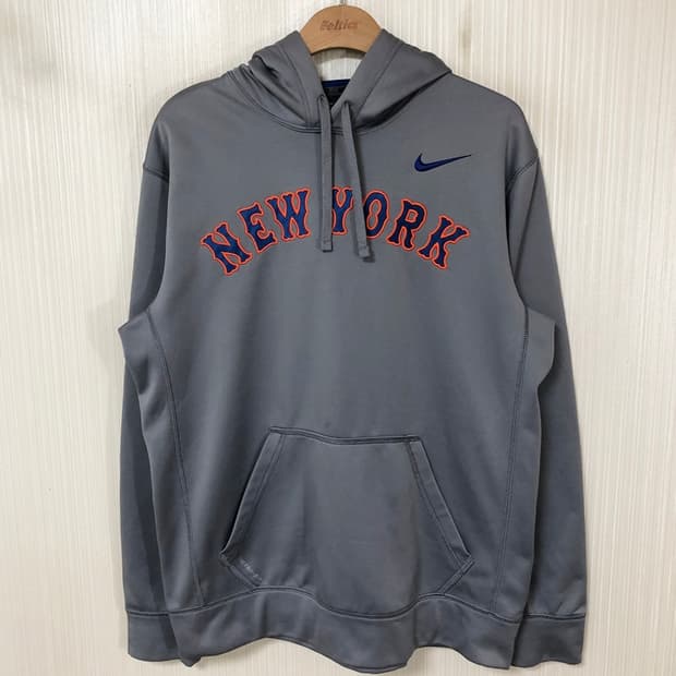 MLB 나이키 뉴욕메츠 후드티셔츠/풀오버후디 M