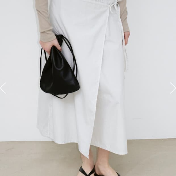 모노하 랩스커트 Cloud Dyed Wrap Skirt