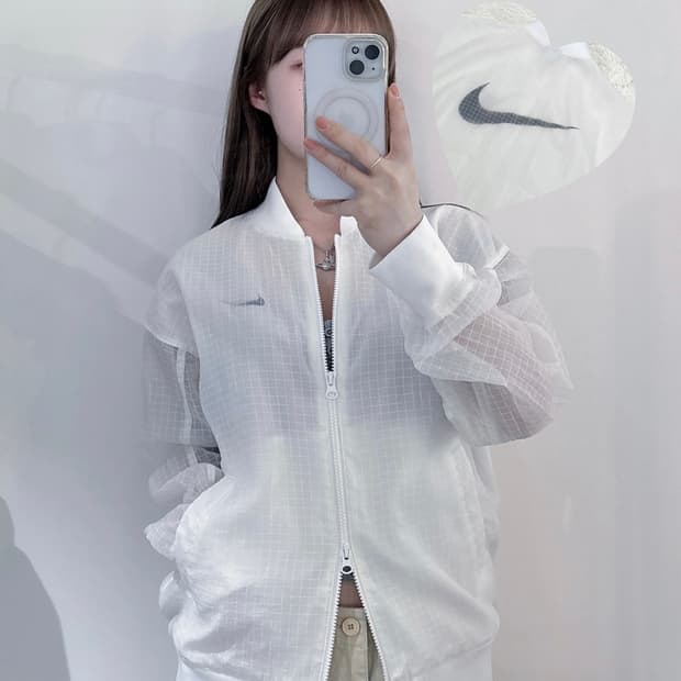 나이키 빅스우시 메쉬 투웨이 바람막이