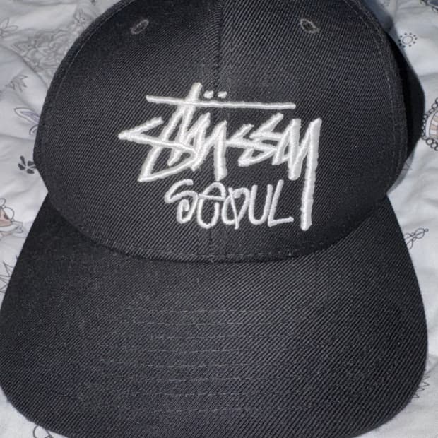 스투시 서울 모자