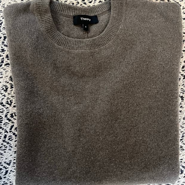 띠어리 캐시미어 니트