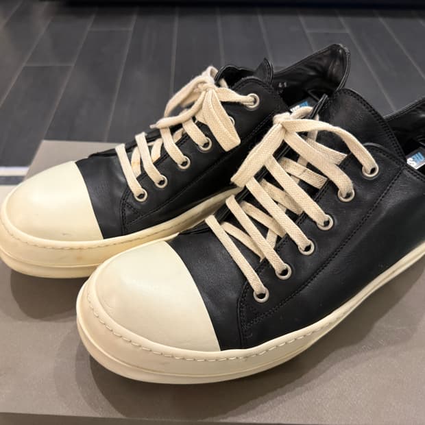 릭오웬스 라몬즈(릭컨) 민자가죽