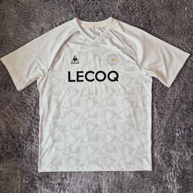 새상품(2XL) 르꼬끄 단종 스포르티브 트레이닝 풋볼 저지 반팔