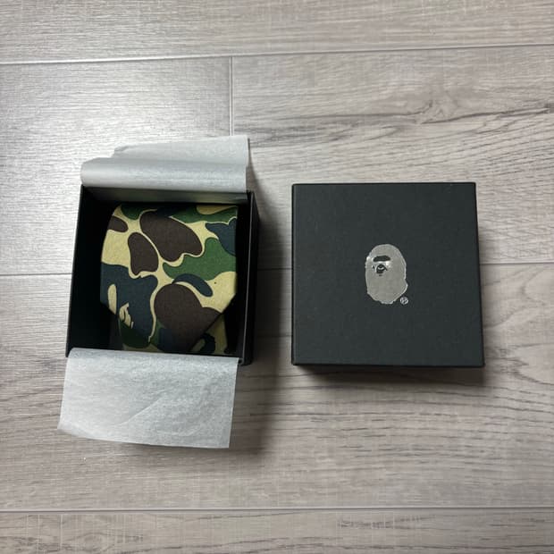 [os] 베이프 ABC 카모 넥타이