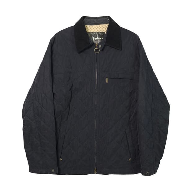 바버 퀼팅 자켓 XL
