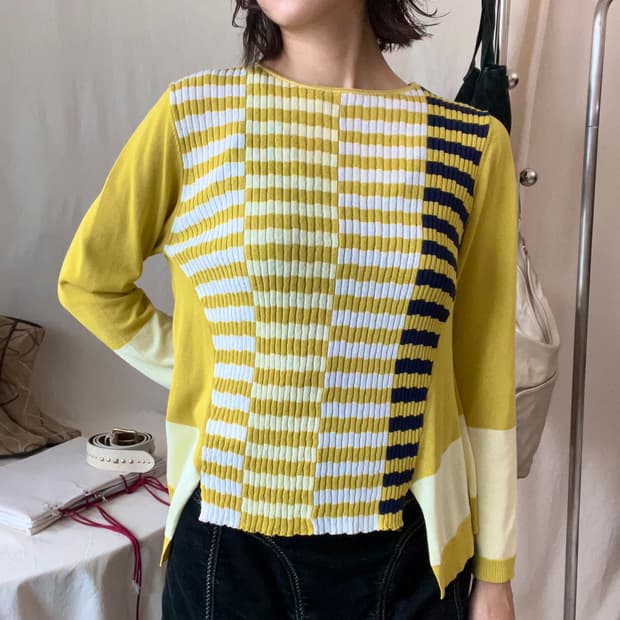 Hiroko Bis Striped Knit