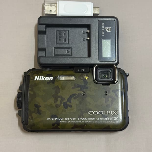 니콘 쿨픽스 카모 aw100 (작례 O)
