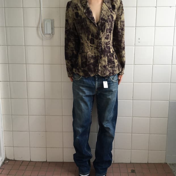 Dyed printing jacket