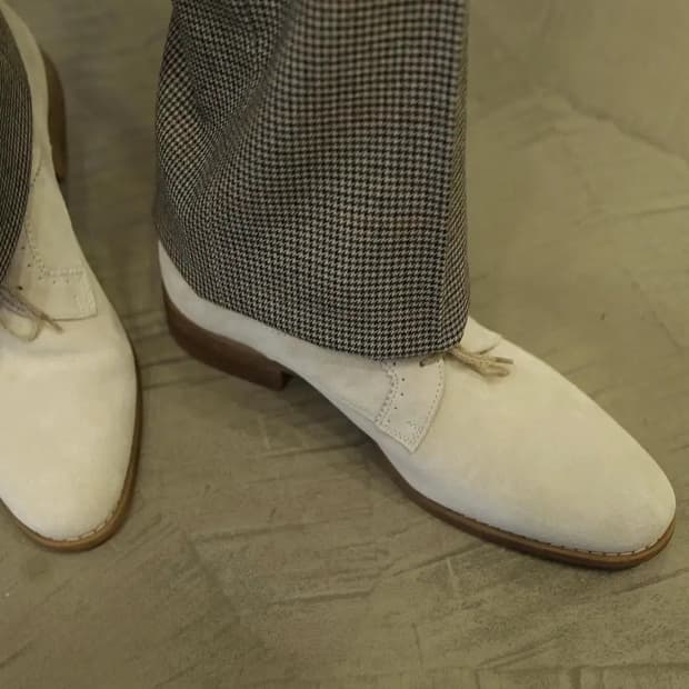 Barneys New York 스웨이드 윙팁 슈즈 바니스뉴욕 더비