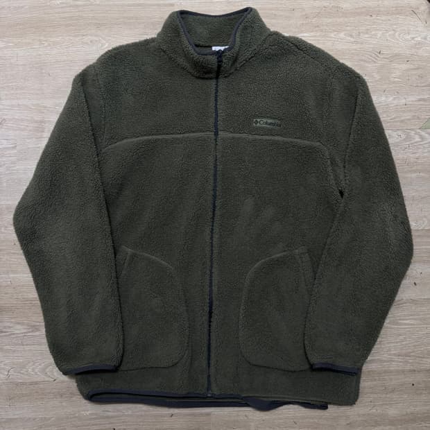 컬럼비아 후리스 점퍼