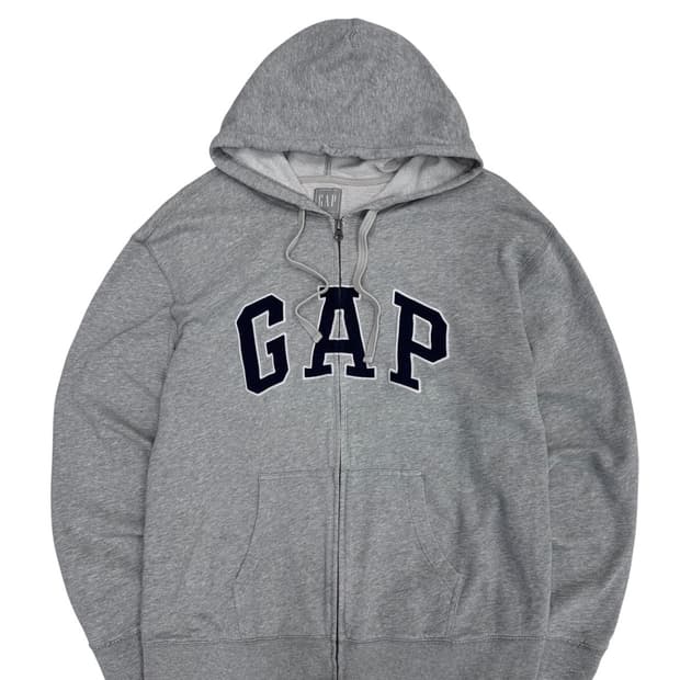 GAP 갭 후드집업 그레이 (XL) 