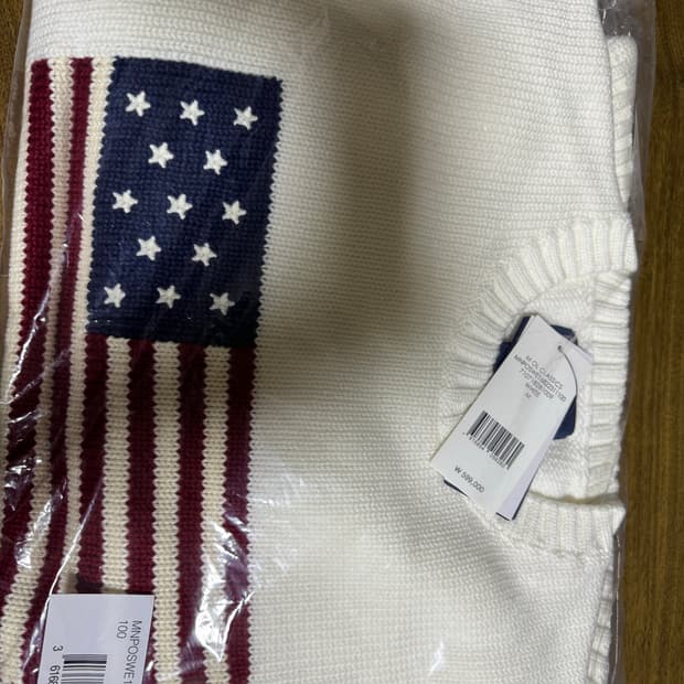 폴로 성조기니트(미국산)