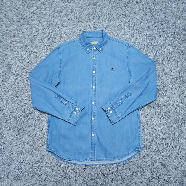 빈폴)100 남자 데님셔츠 청남방 / 왕눈이샵