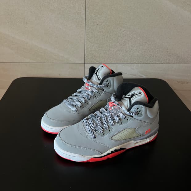 [240] (GS) 조던 5 레트로 핫 라바새제품 박스포함 440892-