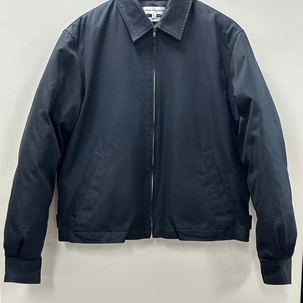 꼼데가르송 셔츠 라이닝 다운 울 자켓