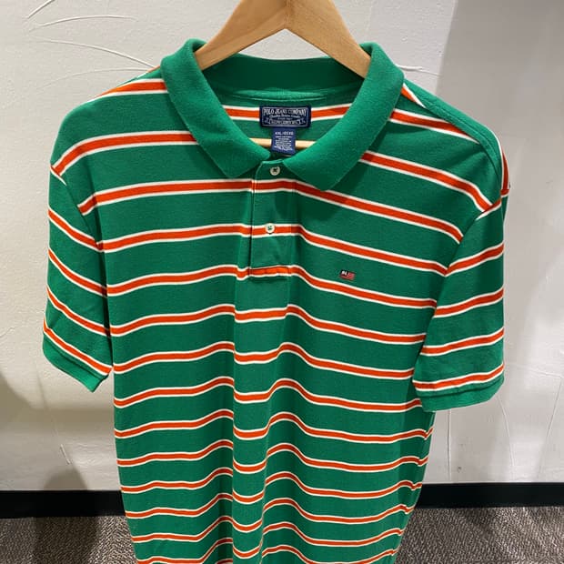 폴로 진스 90’s 럭비 성조기 오렌지,그린 xxl