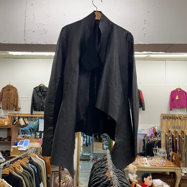 빈티지 소가죽 자켓 릭오웬스 스타일 추천 