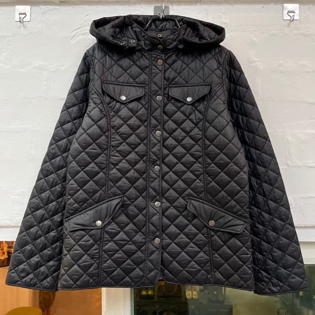 Gant 퀄팅 후드 자켓 L