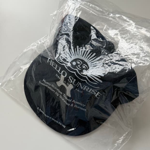 헬로 선라이즈 HELLO SUNRISE 블랙 볼캡 새상품