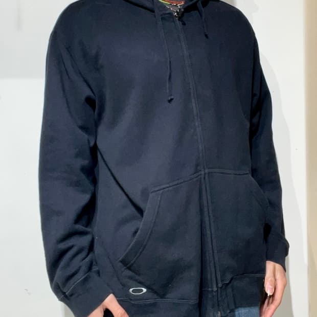오클리 블랙 후드집업 