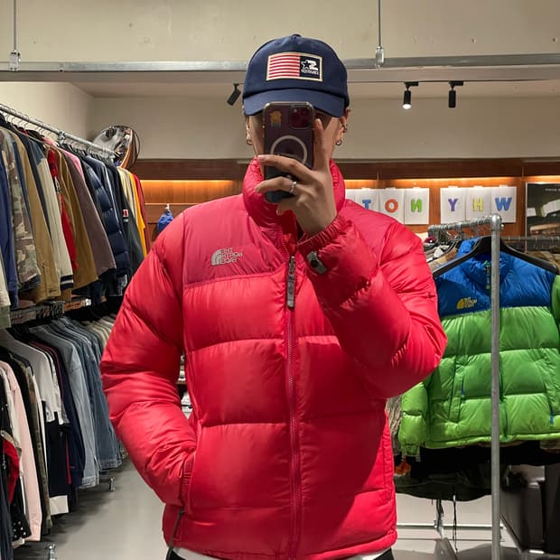 노스페이스 700 눕시 패딩