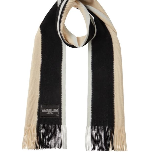 Openyy 프린지 스트라이프 머플러