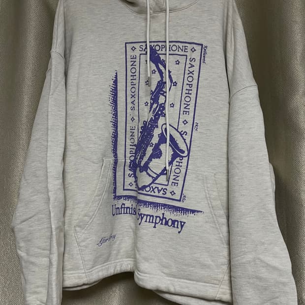 애프터프레이 프린트 후디