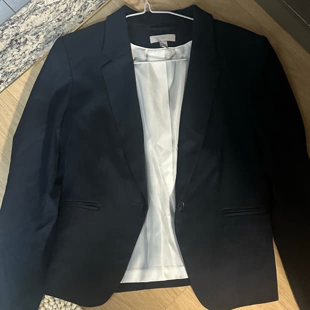 H&M 네이비 자켓