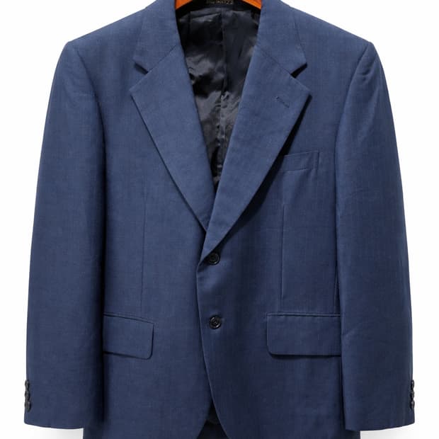 Burberrys’ Vintage Wool Tailored Jacket 