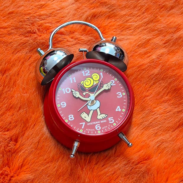 Hysteric glamour 히스테릭 미니 알람 탁상시계 새상품