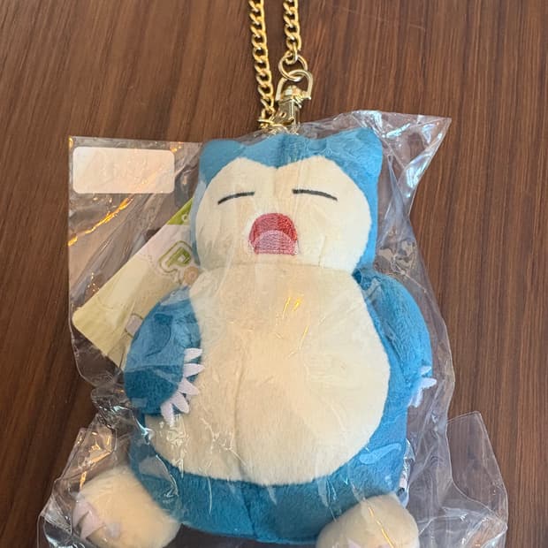 잠만보 인형 키링