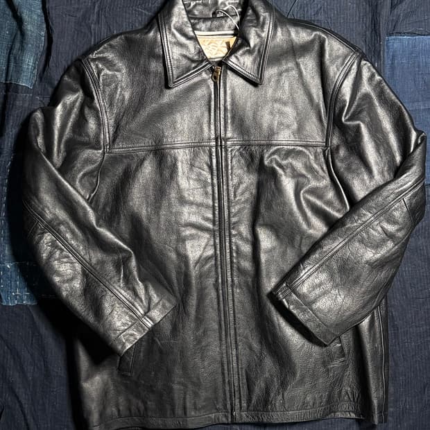 90-00‘s 찰스 클레인 카우하이드 카코트 L