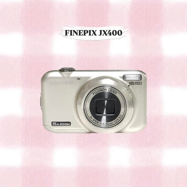 후지필름 파인픽스 JX400 샴페인골드 빈티지디카