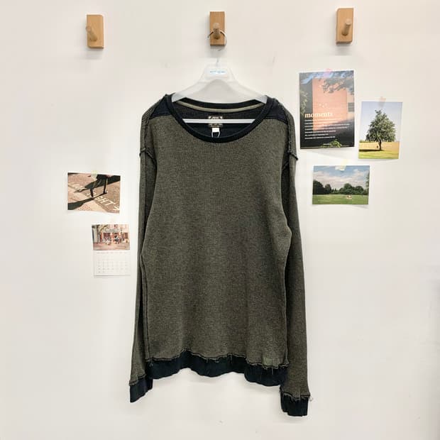 DIESEL 디젤 골지 롱슬리브 