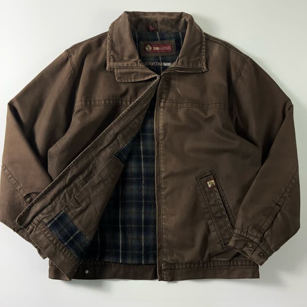 Dri-duck  드라이덕 90,s 매버릭 브라운 워크 자켓 