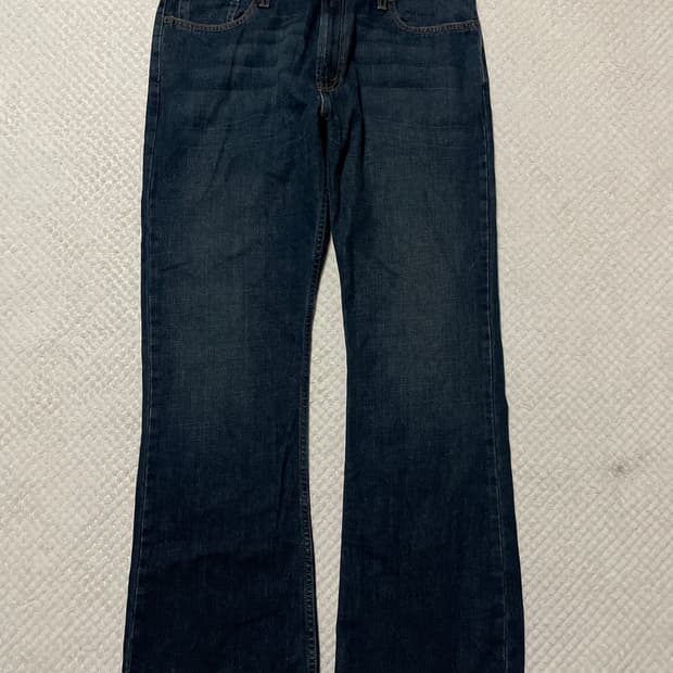 [36X32] 리바이스 527 플레어 핏 부츠컷 데님 팬츠