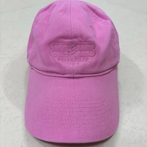 [L, 59] 발렌시아가 BB Paris 핑크 볼캡
