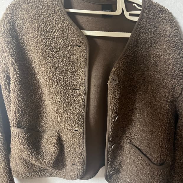 탑텐 뽀글이 자켓