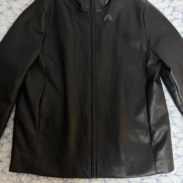 seigi yuri leather zip jacket 2