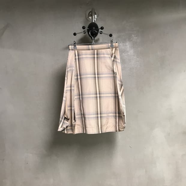 비비안웨스트우드 체크 스커트 40(W)