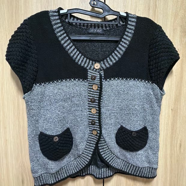 모리걸 반팔니트가디건 스즈코