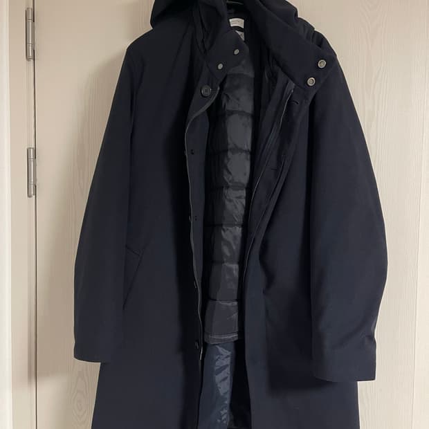 유나이티드 애로우즈 뷰티앤 유스 후드 코트 L