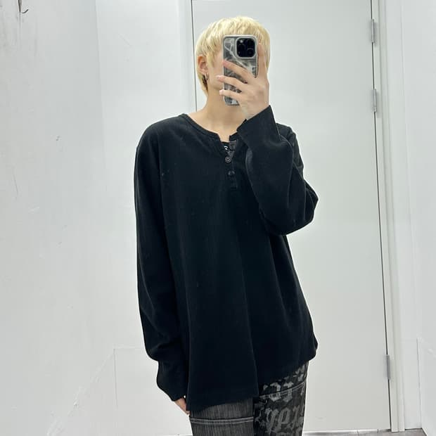 MITEX leather detail layered sleeve