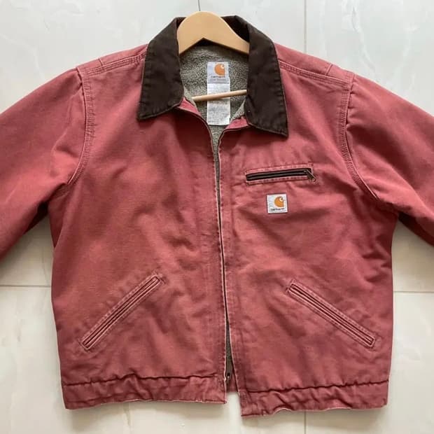 CARHARTT 칼하트 디트로이트 자켓 J97 VRS 살몬로즈 L