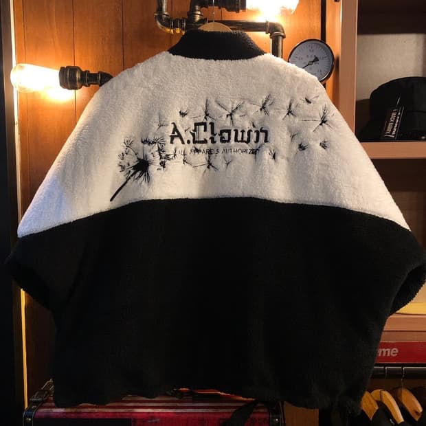 A.Clown 럭비 양면보아털 누빔 패딩 자켓