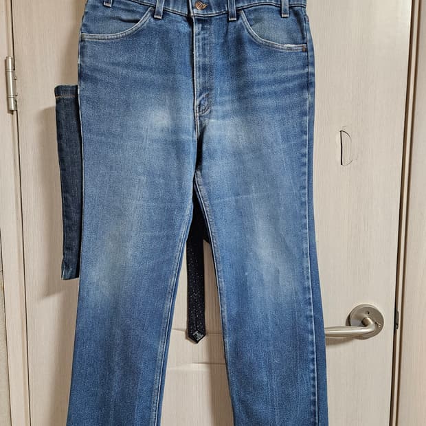 90s usa levis 547 오렌지탭 플레어핏 리바이스