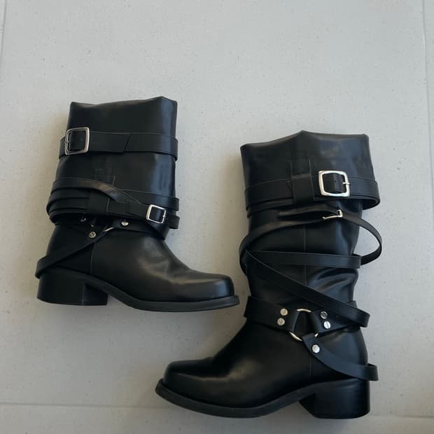 아수라 멀티 레더 부츠