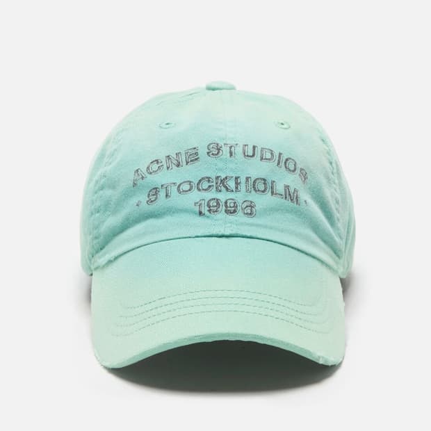 아크네스튜디오 26ss 스프레이 볼캡/민트 그린