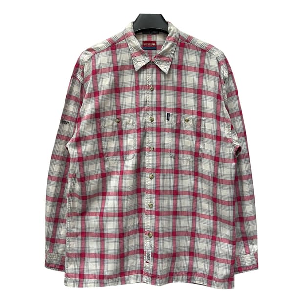 퀵실버 플란넬 셔츠 남방 L